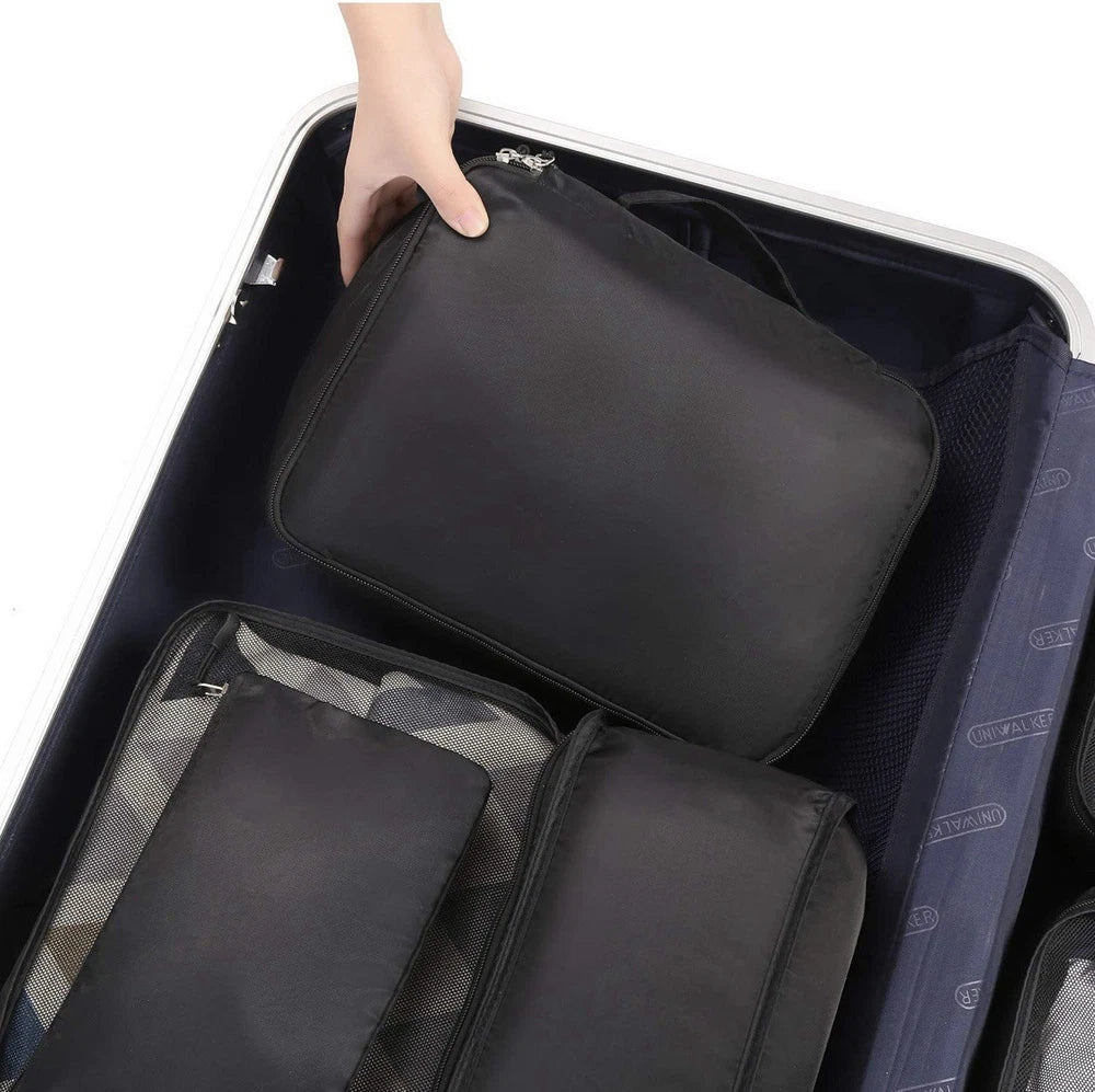 8 Set Packing Cubes Luggage Packing Organizers for Travel Accessories