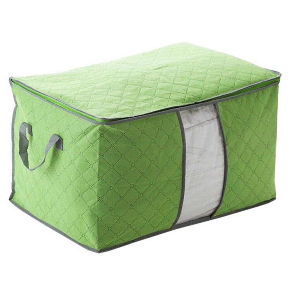 3x Anti Dust Large Storage Bag Clothes Quilt Blanket Storage Sort Home Organizer