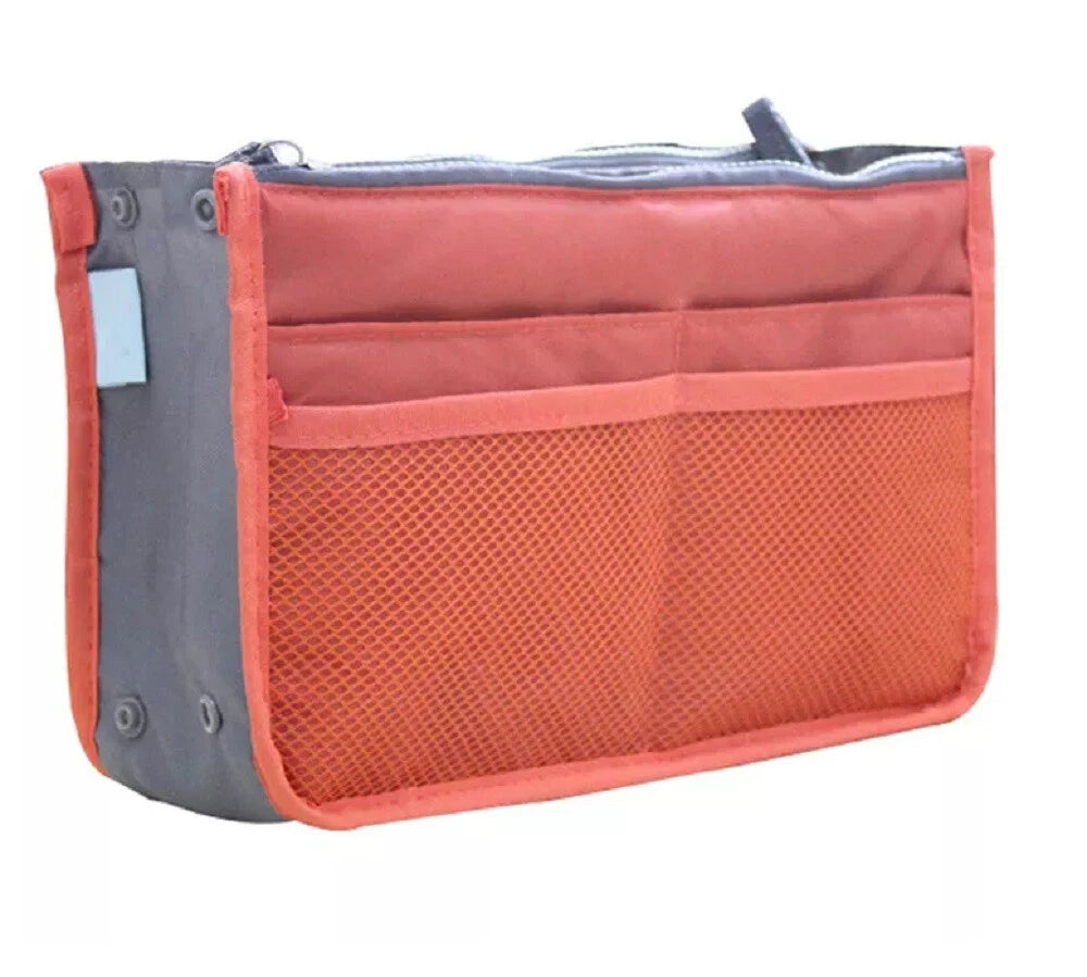 Women’s Travel Handbag Organizer Insert – Multi-Pocket Tote Purse Liner for Bags