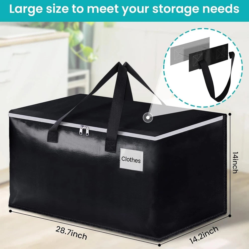 Extra Large Moving Boxes- Moving Bags with Carrying Handles and Labeled Bags