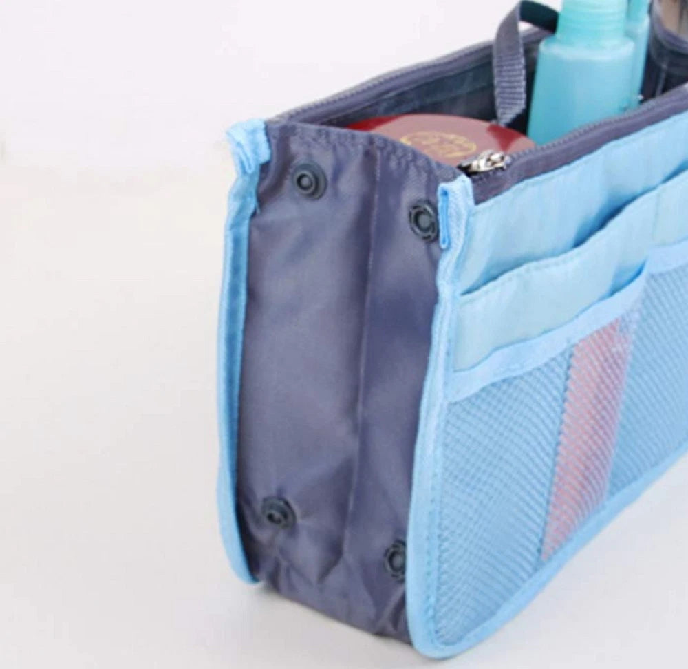 Women’s Travel Handbag Organizer Insert – Multi-Pocket Tote Purse Liner for Bags